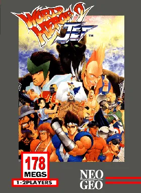 World Heroes 2 Jet box cover front